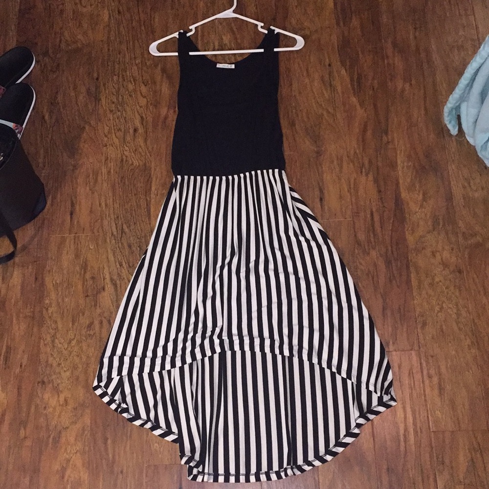 Soft high low dress